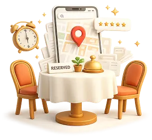 Reserve a Table at Any Restaurant